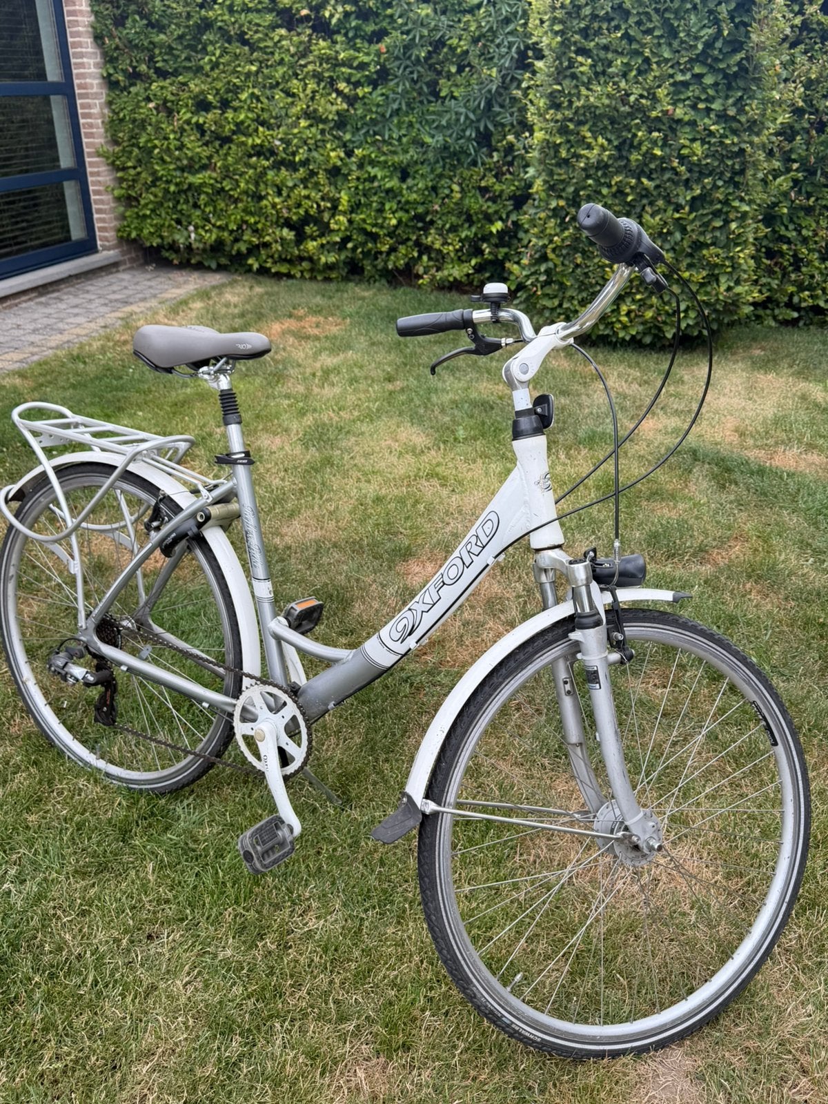Witte Oxford Klassieke Damesfiets, Gebruikt, Ophalen, Overige merken, Minder dan 10 versnellingen