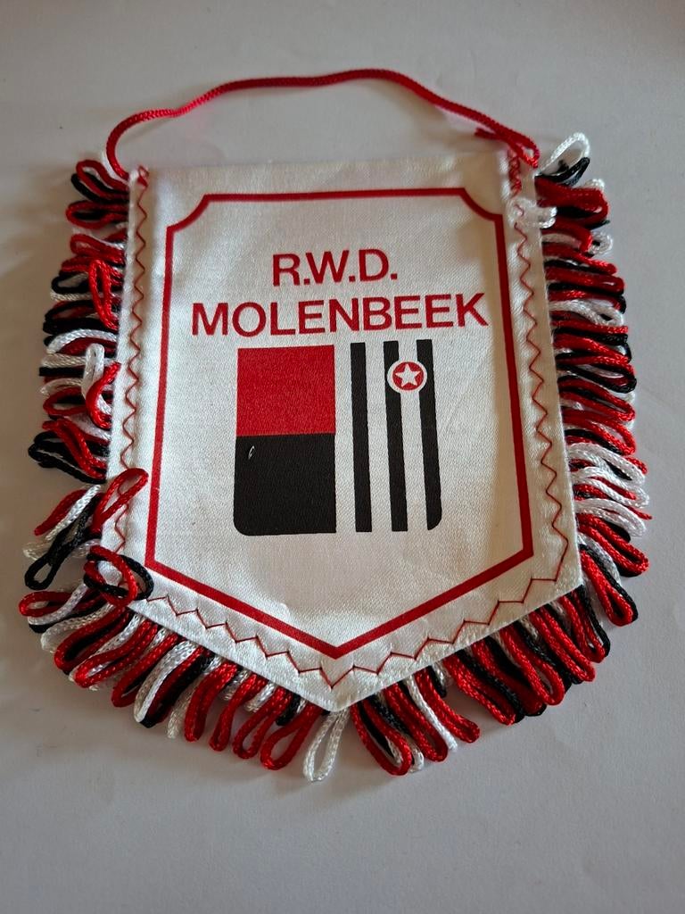 Oud wimpel RWDM , RWD MOLENBEEK, Verzamelen, Ophalen of Verzenden
