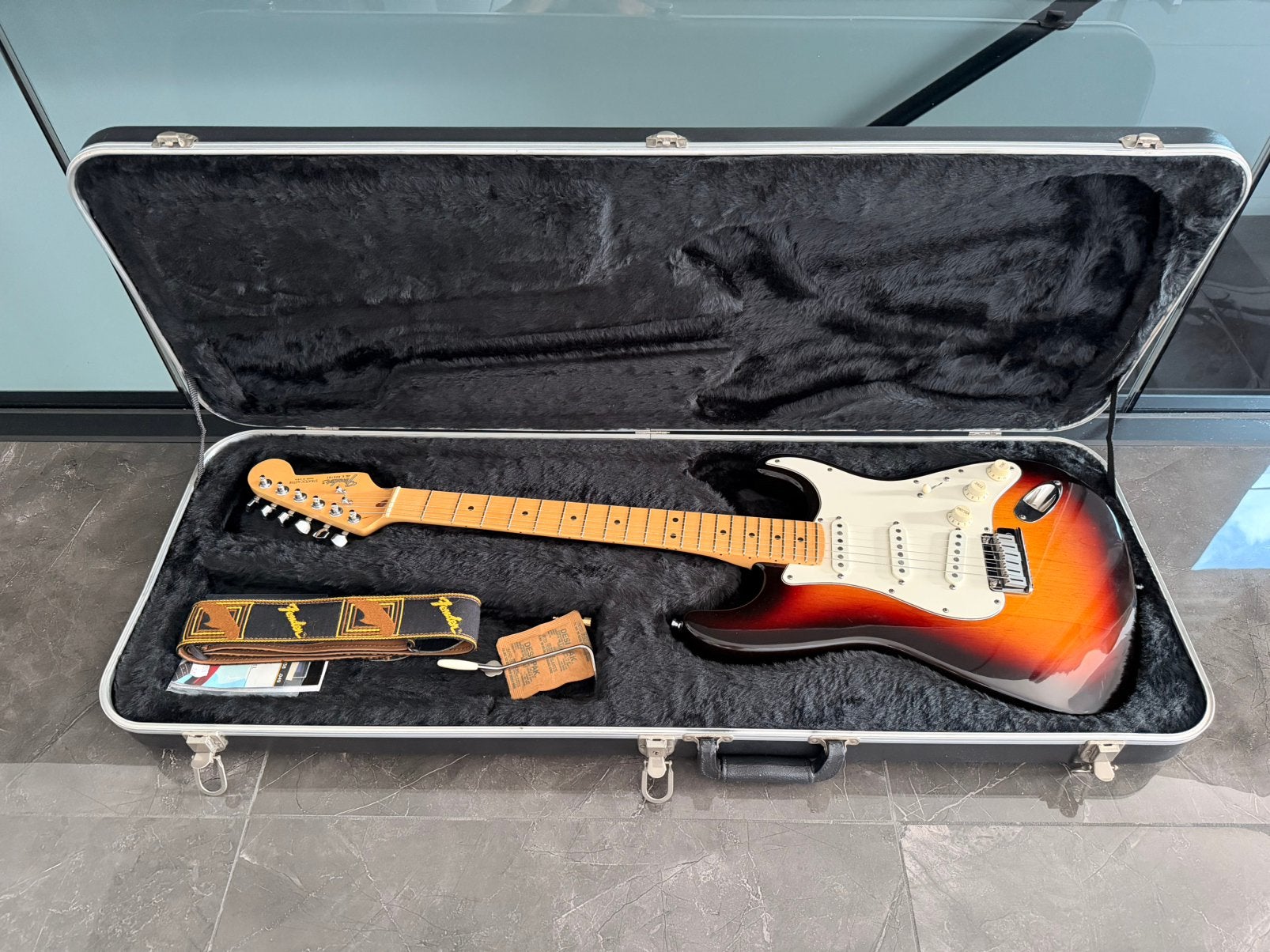 Fender stratocaster USA 1988 + originele koffer, Muziek en Instrumenten, Ophalen, Zo goed als nieuw, Solid body, Fender