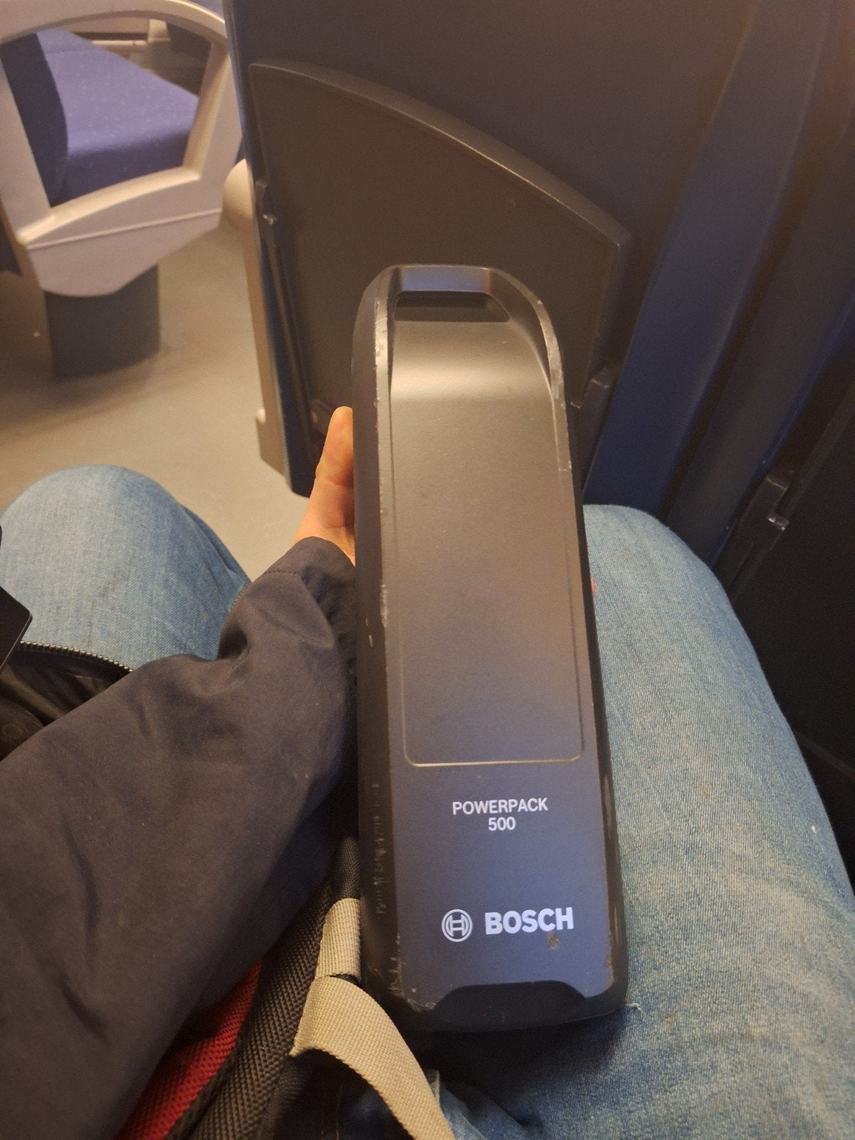 Bosch powerpack 500 op het frame ., Ophalen