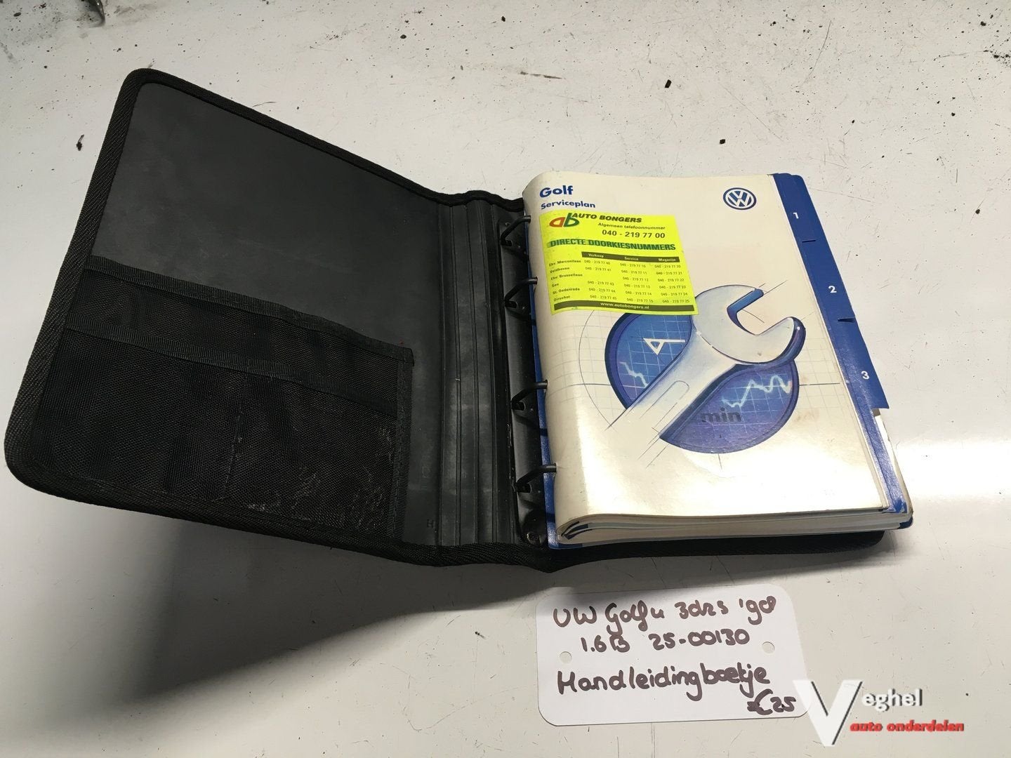 Vw Golf 4 3 drs 1.6 Benzine 1998  2500130  Instructieboekje, Ophalen of Verzenden