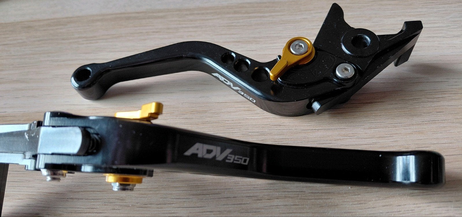 adv 350 levier de frein réglable et stickers protège mains, Enlèvement