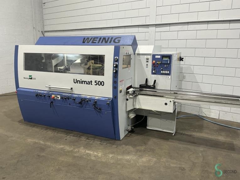 Vierzijdige schaafmachines Weinig Unimat 500 2006