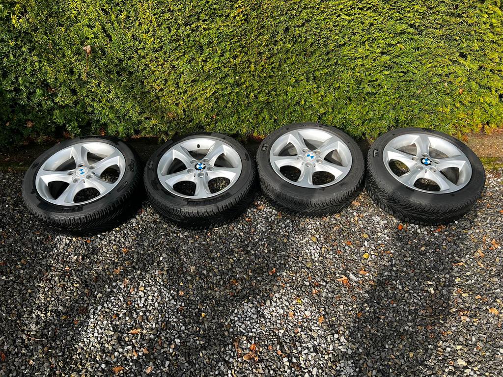 Winterbanden met aluminium velgen, Ophalen, Gebruikt, Velg(en), 17 inch