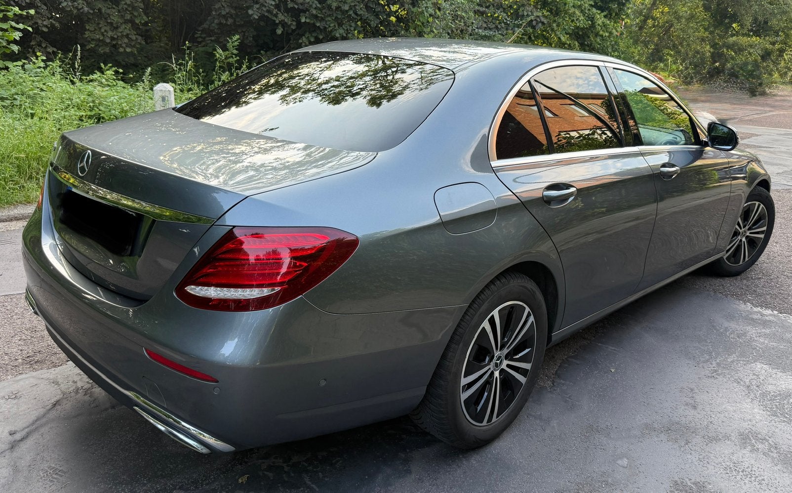 W213 Mercedes Classe E E200 Euro 6b Essence+hybride doux, Autos, Cuir, Argent ou Gris, Euro 6, Entretenue par le concessionnaire