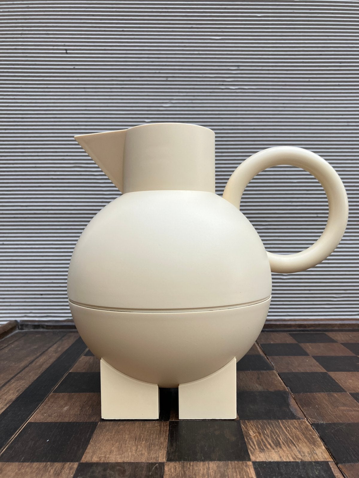 Thermos Alessi Euclid, Michael Graves, Beige, Enlèvement ou Envoi, Autres types, Utilisé
