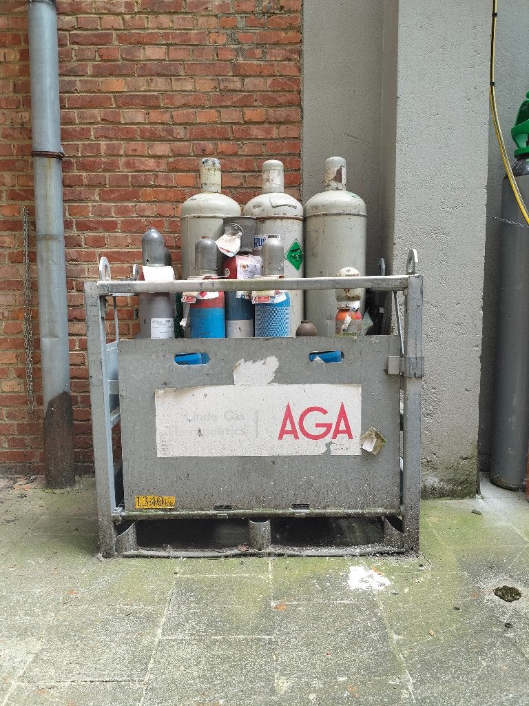 Cadre de transport Gaz – Acier Galva., Enlèvement