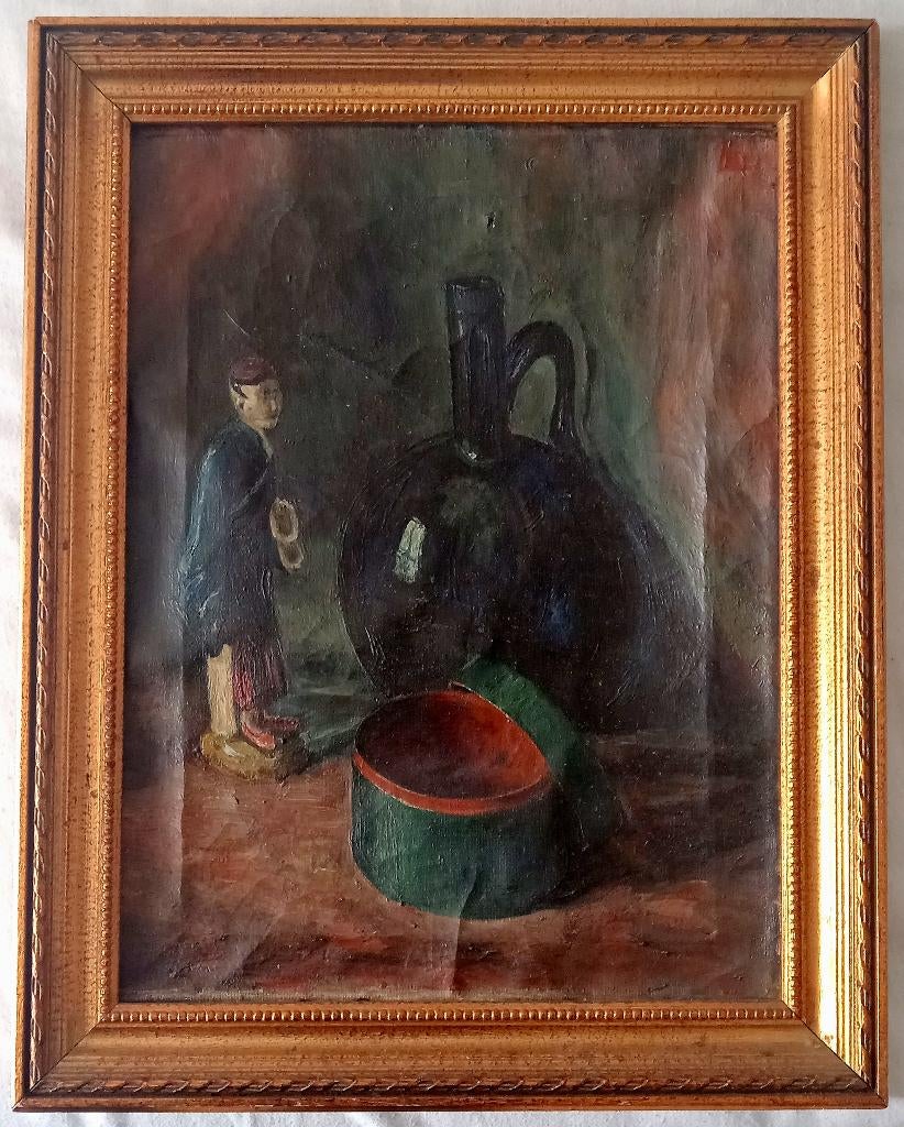 Jaap Nefkens Olieverfschilderij, Verzenden