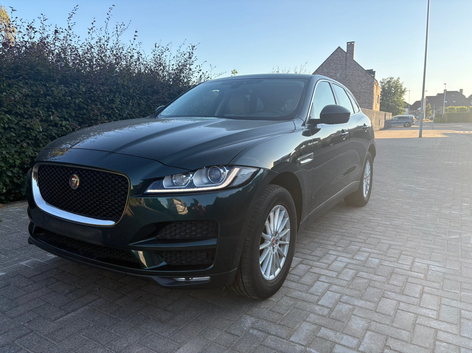 Jaguar F pace 2.0 Diesel manueel topstaat, Autos, Jaguar, Cuir, Boîte manuelle, Diesel, Particulier