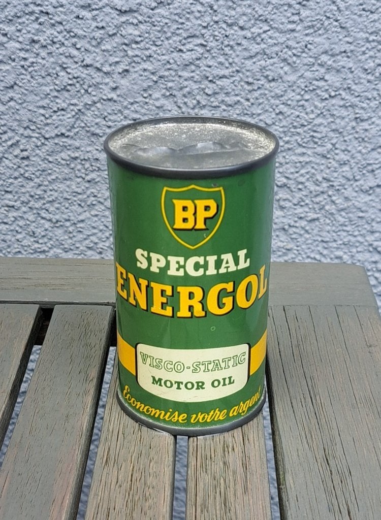 Tirelire en étain BP, Enlèvement ou Envoi, Utilisé, Ustensile