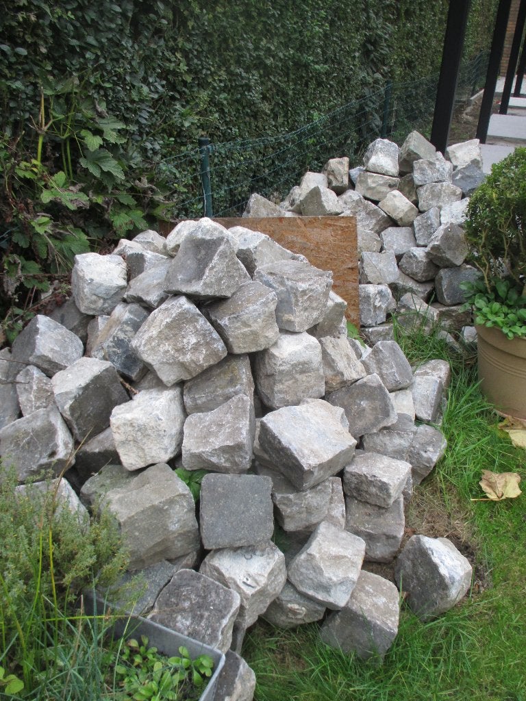 Kasseien  ongeveer 400stuks, Jardin & Terrasse, Utilisé, Autres types, 10 m²² ou plus, Enlèvement