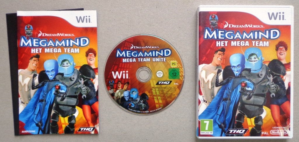 Megamind het Mega Team voor de Nintendo Wii Compleet, Consoles de jeu & Jeux vidéo, Jeux | Nintendo Wii, Enlèvement ou Envoi, Comme neuf