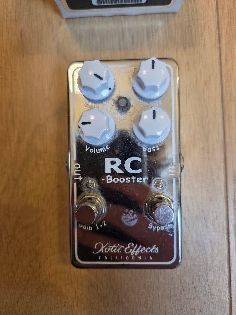 XOTIC RC BOOSTER-pedaal, Muziek en Instrumenten, Effecten, Ophalen of Verzenden, Gebruikt, Distortion, Overdrive of Fuzz