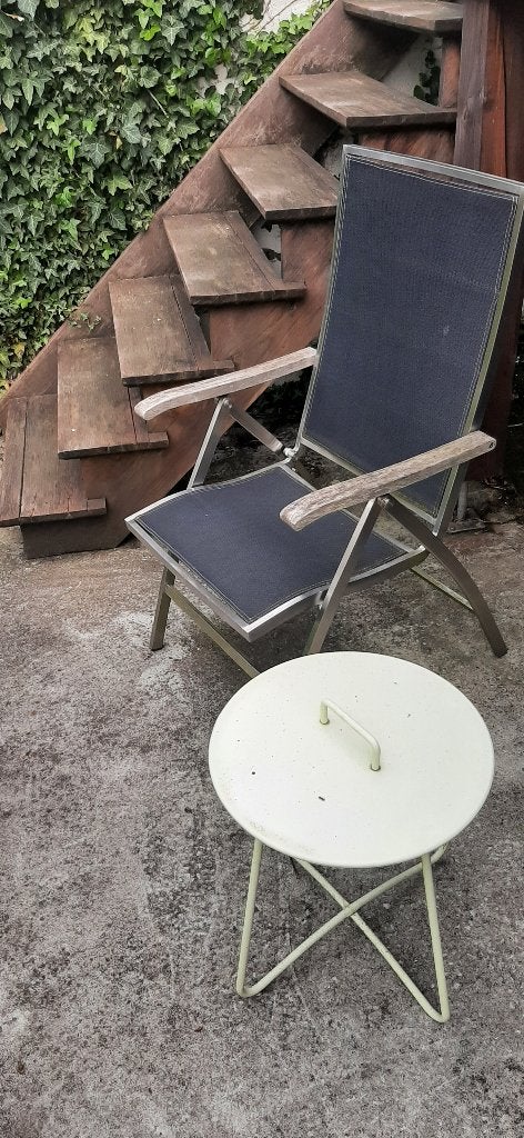 chaise de jardin, Jardin & Terrasse, Chaises de jardin, Enlèvement, Utilisé, Aluminium