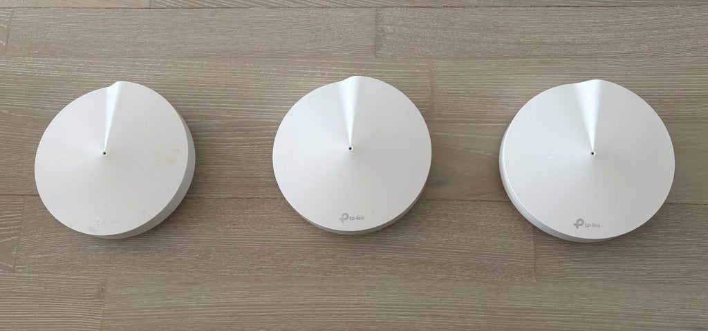 TP-Link Deco M9 Plus - pakket van 3 - WiFi Mesh, Ophalen of Verzenden, Gebruikt, TP-Link