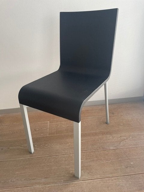 4 design stoelen 0.3 chair Maarten Van Severen, Ophalen, Kunststof, Hedendaags design, Zwart