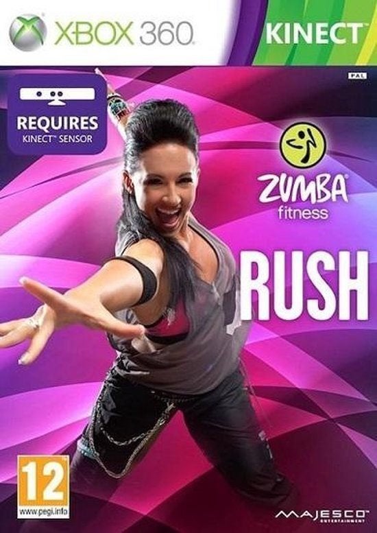Zumba Fitness Rush Xbox 360 €5,99 | GameshopX nl, Games en Spelcomputers, Ophalen of Verzenden, Zo goed als nieuw, Sport, 3 spelers of meer