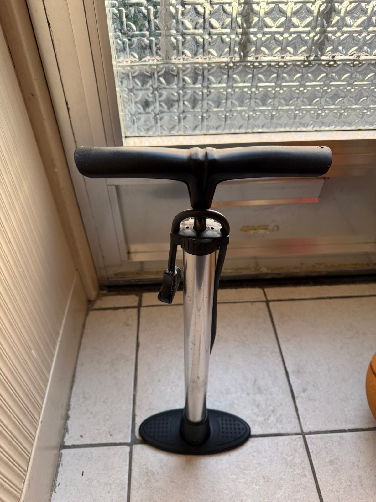 Fietspomp, Vélos & Vélomoteurs, Accessoires vélo | Pompes à vélo, Enlèvement ou Envoi, Manomètre