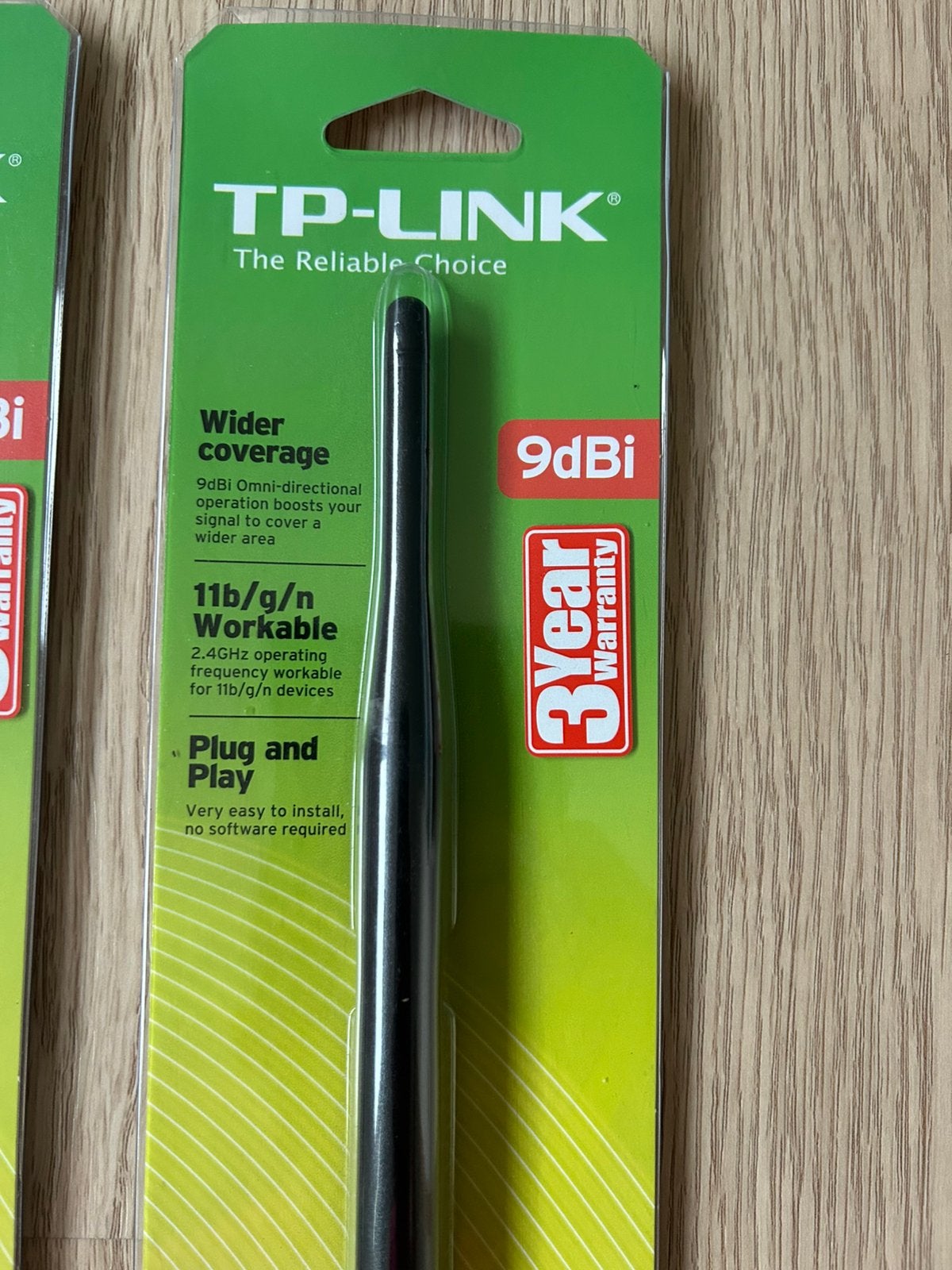 Tp link wifi antenne 2x  9dbi, Envoi, Comme neuf