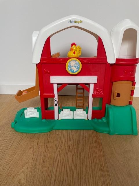 Fisher-Price Little People Farm, Ophalen, Gebruikt, Speelset, Met geluid