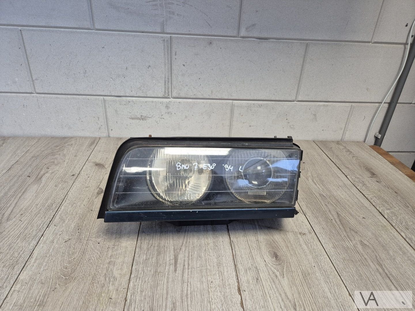 Koplamp links BMW 7 serie E38 1994 - 1999 halogeen 8352021, Gebruikt, -, -, Ophalen of Verzenden