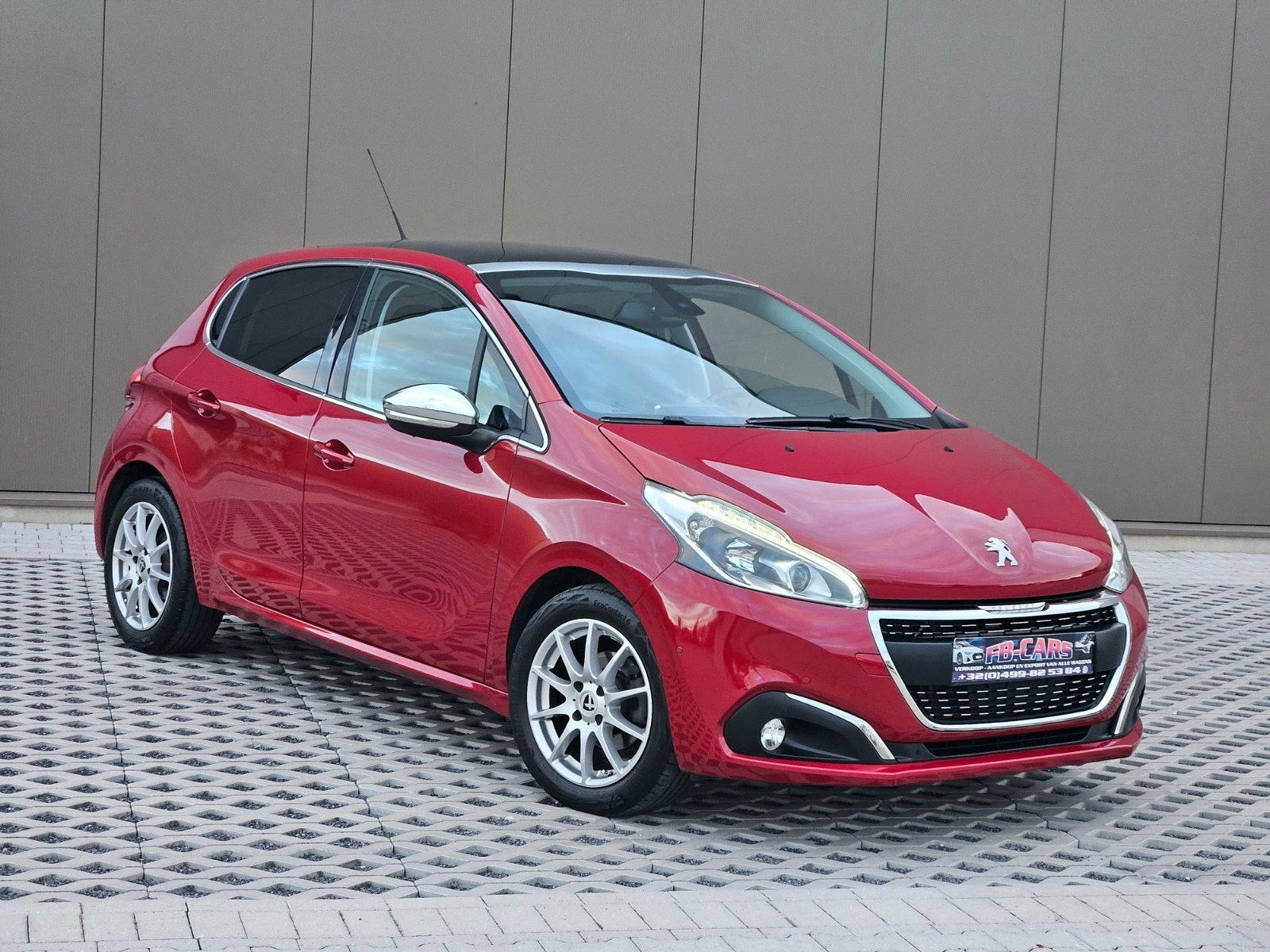 Peugeot 208 2017 1.2 110pk Face-lift/Panoramadak/full optie, Auto's, Peugeot, Stof, Bedrijf, 5 deurs, 1200 cc