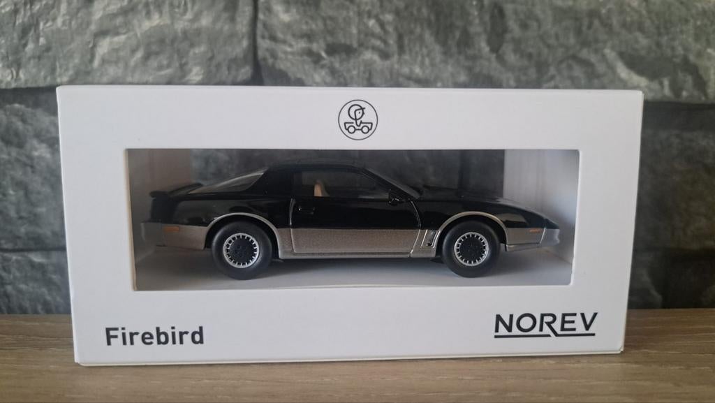 Pontiac Firebird KITT K2000 1/43éme, Hobby en Vrije tijd, Modelauto's | 1:43, Auto, Norev, Ophalen of Verzenden, Norev