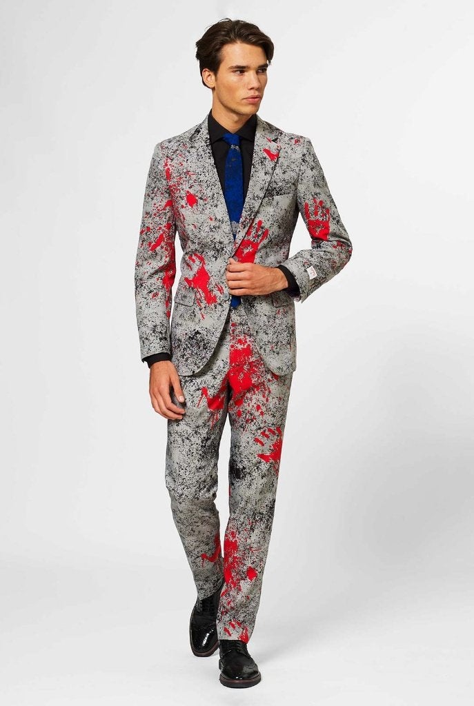 Opposuits Zombiac maat L, Kleding | Heren, Ophalen, Maat 52/54 (L), Meerkleurig, Opposuits