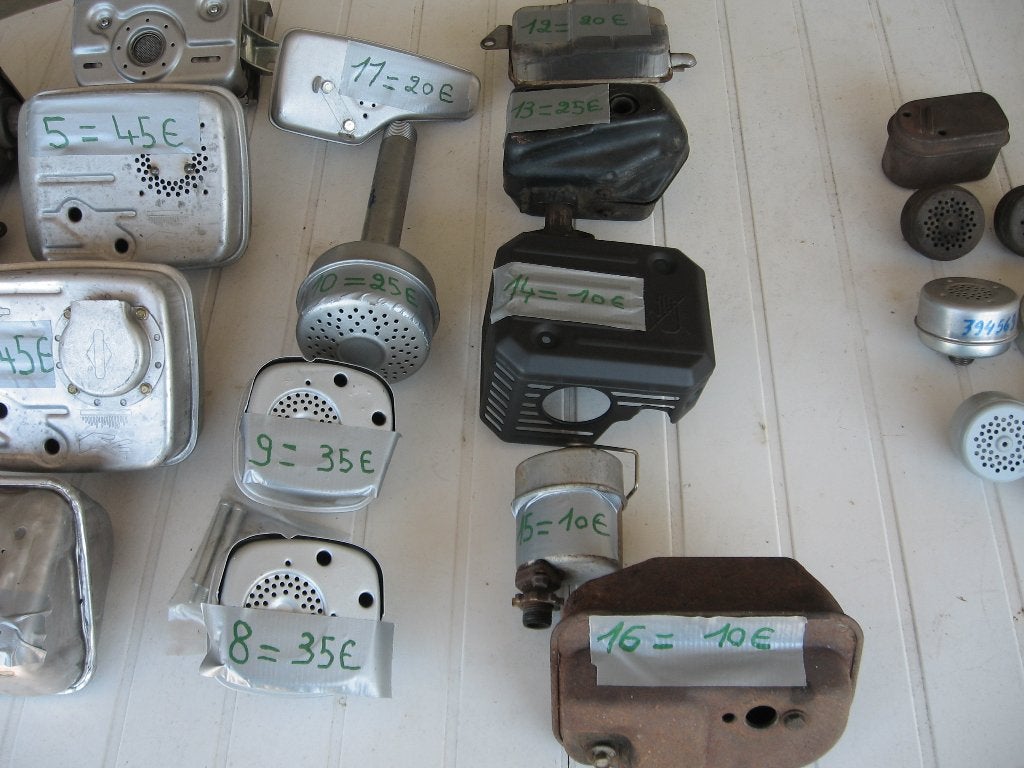 Tracteur tondeuse HONDA , lot de pots d'échappement, Ophalen, Zo goed als nieuw, Honda, 120 cm of meer