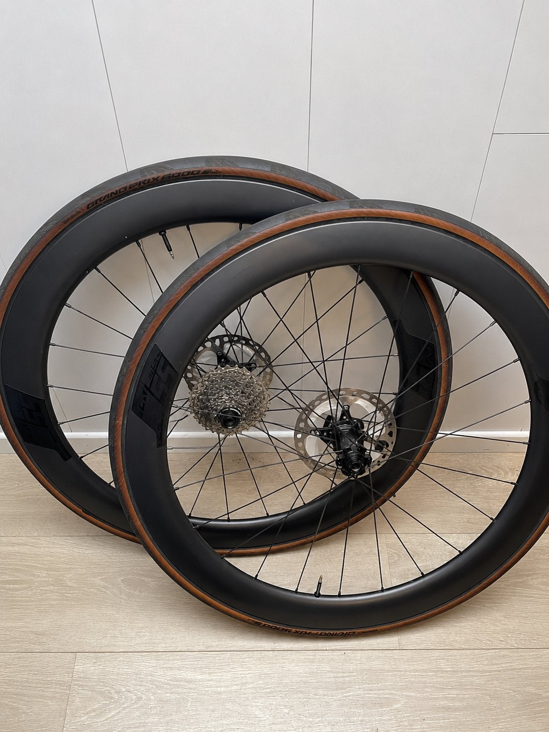 Vision SC 55 Carbon TLR Disc Wielset - Volledig Ultegra 12s, Fietsen en Brommers, Fietsonderdelen, Ophalen of Verzenden, Zo goed als nieuw
