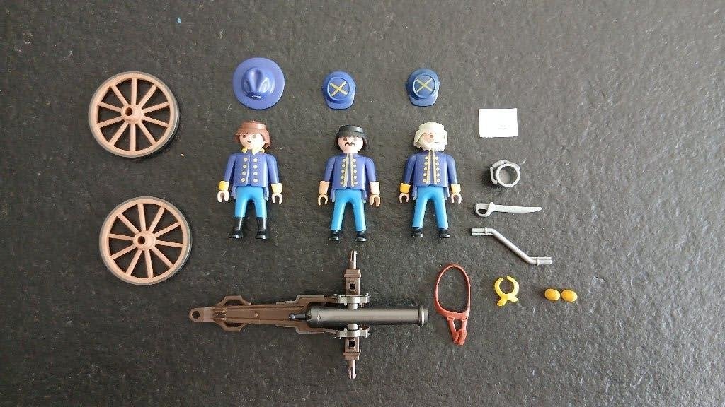 Playmobil 3812 Artillerie américaine, Enlèvement ou Envoi, Utilisé, Pièces détachées