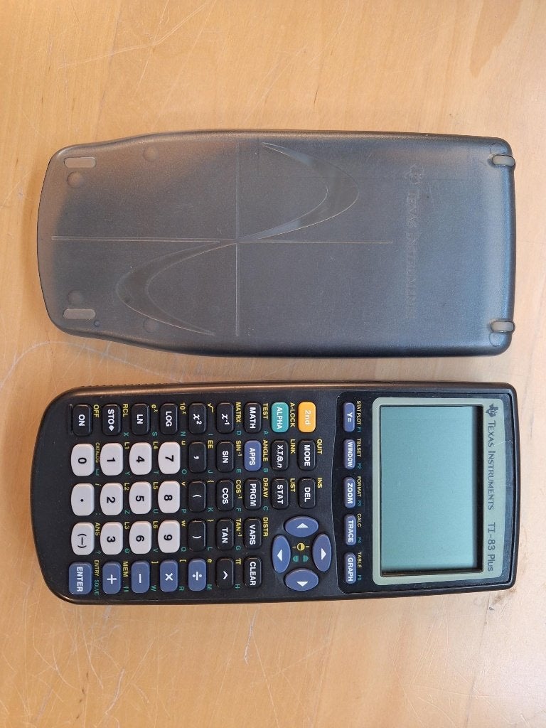 TI-83 Plus Grafische rekenmachine, Ophalen of Verzenden, Grafische rekenmachine, Gebruikt