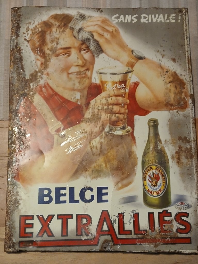 Oud blikken bord extra allies, Enlèvement ou Envoi
