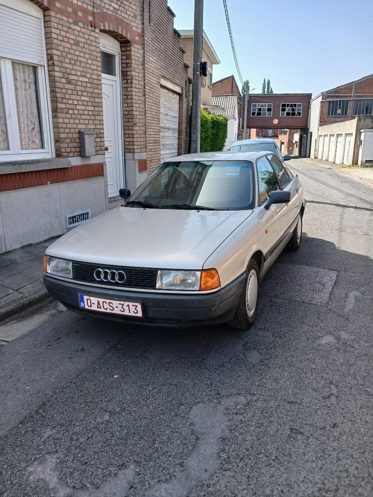 Audi 80, Auto's, Audi, Zwart, Beige, Berline, 5 deurs