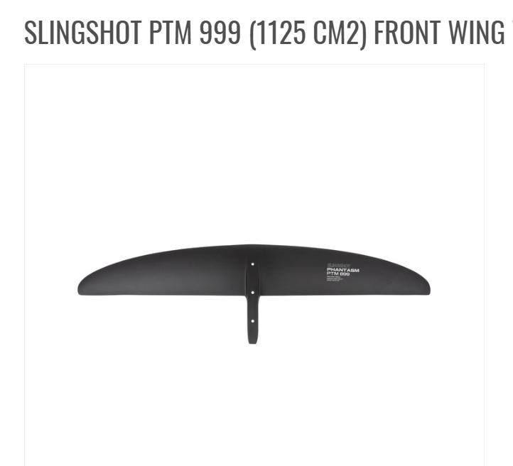 Gezocht slingshot ptm 999 / 899 phantasm front wing, Watersport en Boten, Ophalen