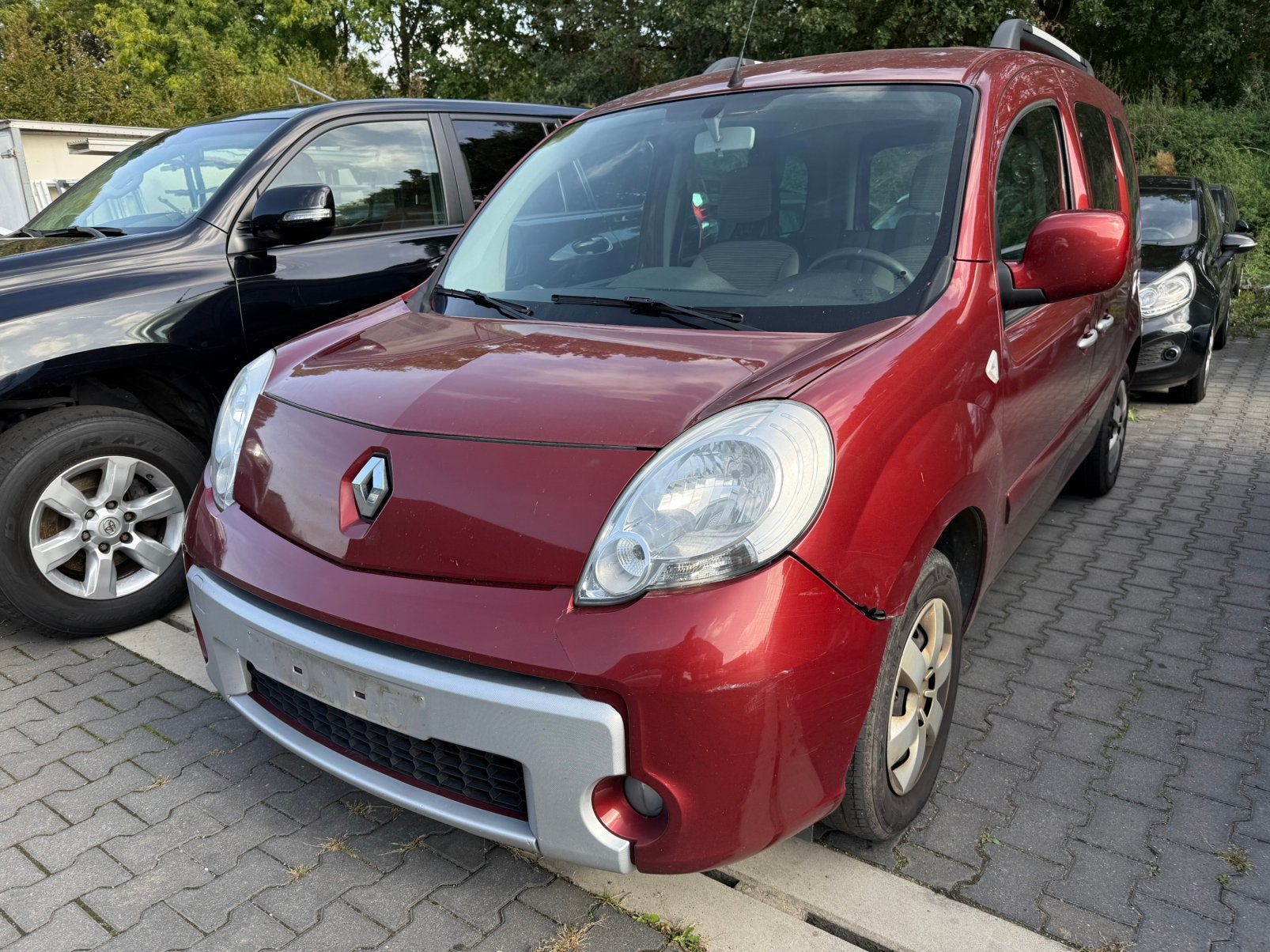Renault Kangoo - 2012 - export Diesel - Manueel, Auto's, Stof, Beige, Bedrijf, Te koop