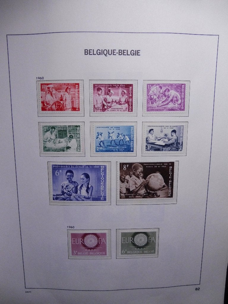 België 1949 - 1969 deel 2 (0505/01), Ophalen, Postfris, Gestempeld, Overig