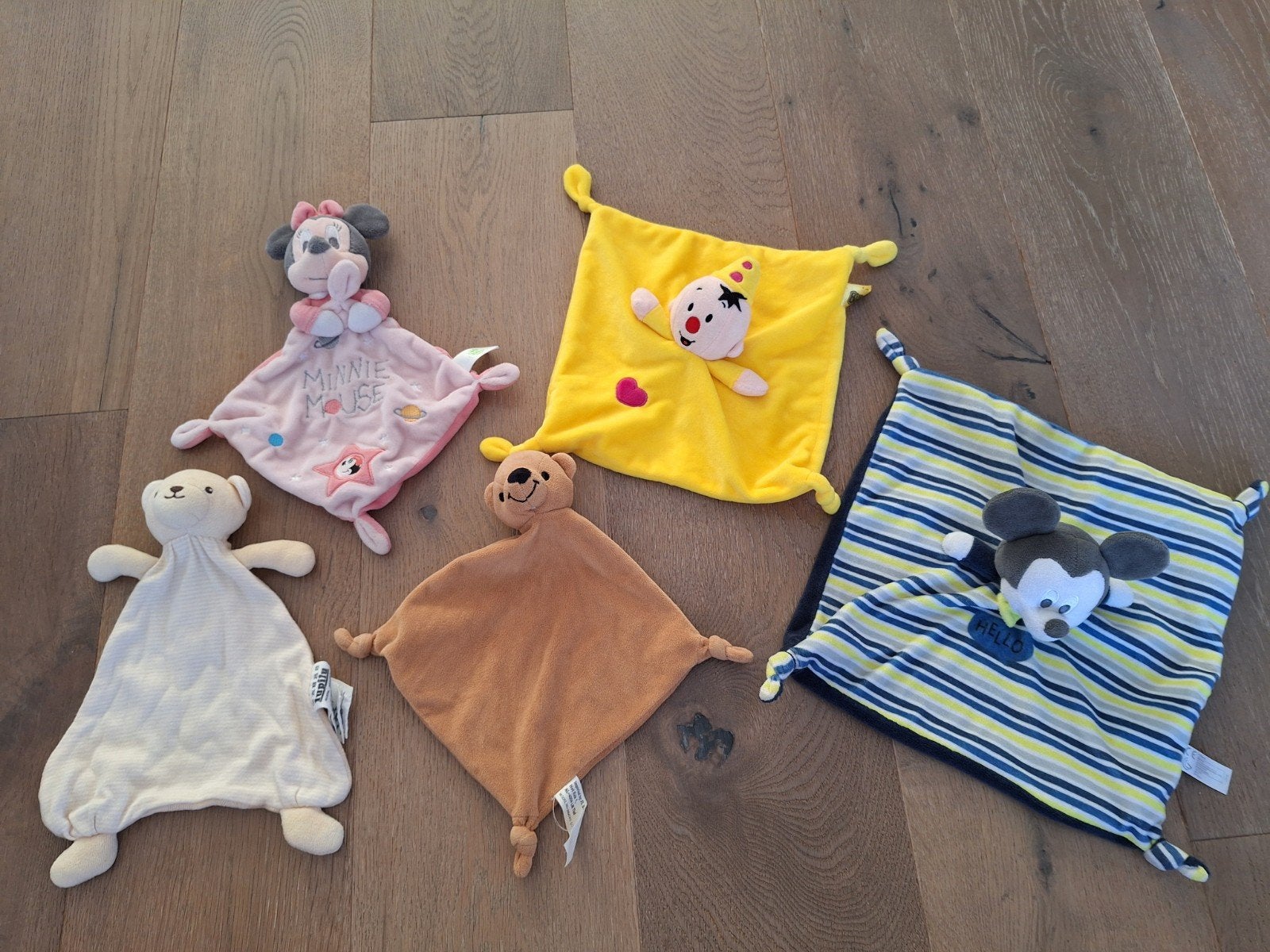 Knuffels baby (€1/stuk), Ophalen