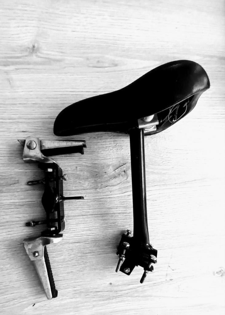 Zadel op stang voor vrouwenfiets, Fietsen en Brommers, Ophalen