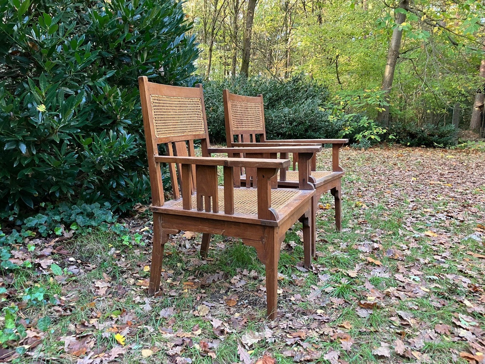 Indonesische teak stoelen, Ophalen