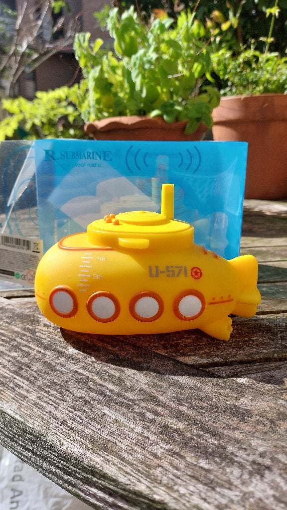 Radio de bain/douche Yellow Sub, Enlèvement ou Envoi, Neuf, Radio