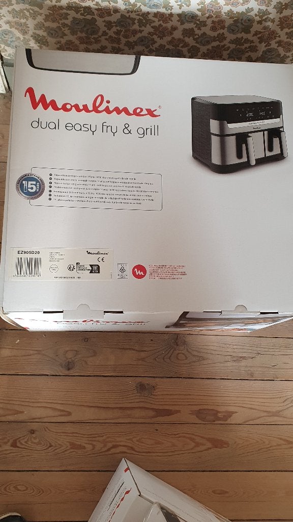 Moulinex Dual Easy Fry Grill, Elektronische apparatuur, Ophalen