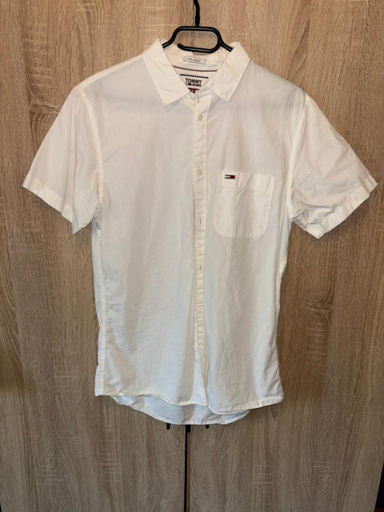 Hemd tommy hilfinger, Kleding | Heren, Overhemden, Ophalen of Verzenden, Zo goed als nieuw, Wit, Halswijdte 38 (S) of kleiner