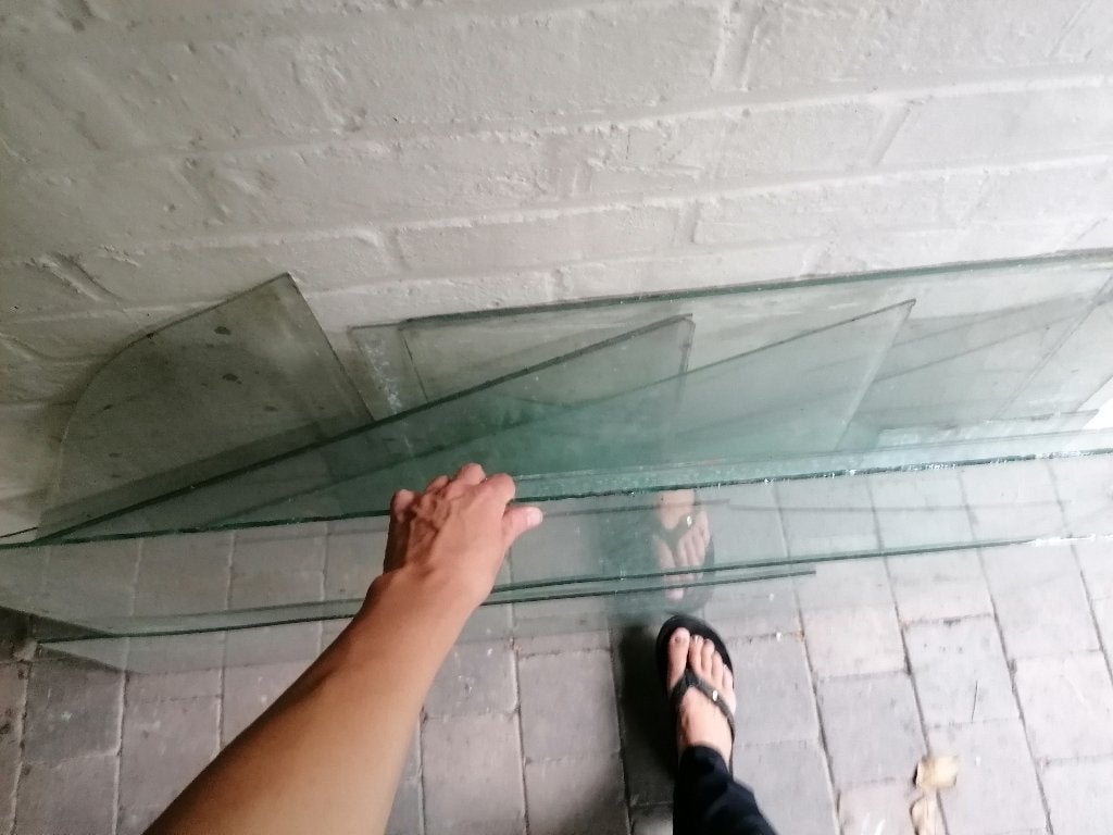 Gratis vlakglas, Ophalen