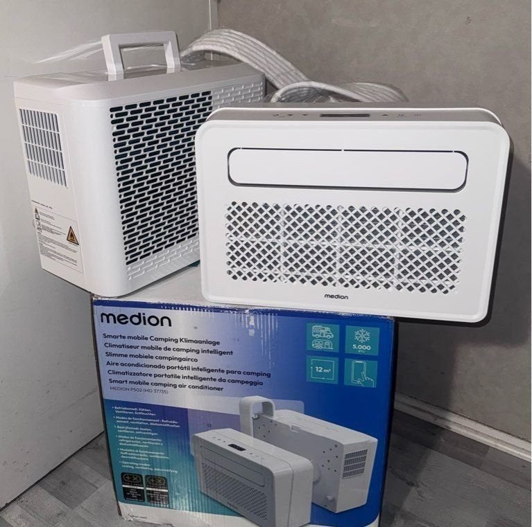 MEDION P502 camping airconditioner, Minder dan 60 m³, Nieuw, 3 snelheden of meer, Ophalen of Verzenden