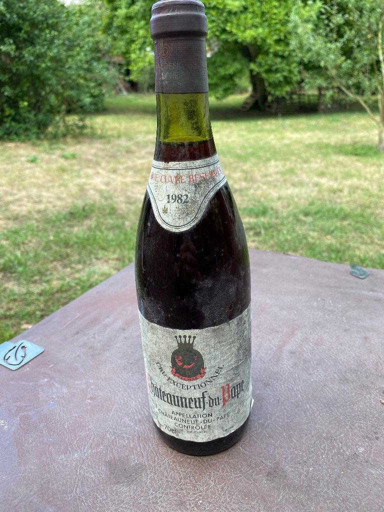 Château Neuf du Pape 1982, Collections, Pleine, Enlèvement, France, Vin rouge