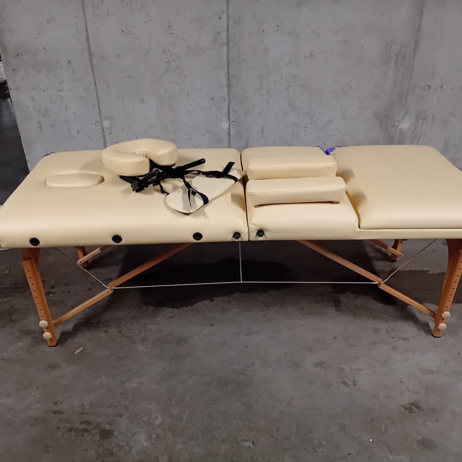 Massagetafel met enkele scheuren, Enlèvement, Table de massage