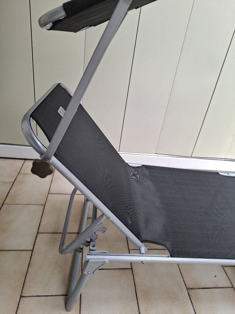 ligzetels, Jardin & Terrasse, Chaises longues, Enlèvement, Comme neuf, Synthétique, Pliant