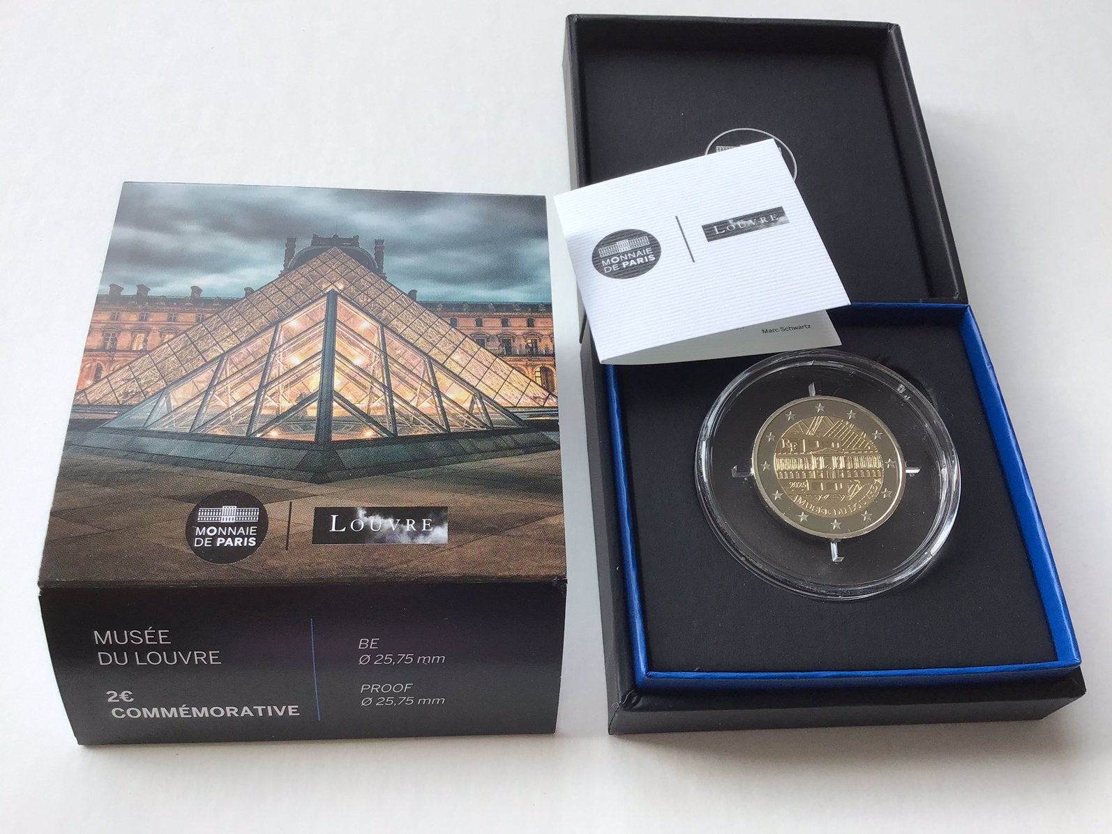 Frankrijk 2 euro Louvre 2025 Proof, Timbres & Monnaies, Monnaies | Europe | Monnaies euro, Enlèvement ou Envoi, France, 2 euros