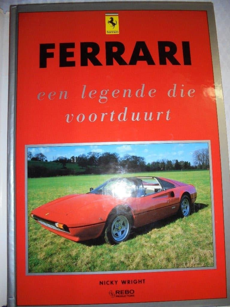 Boek Ferrari, Boeken, Auto's | Boeken, Ophalen of Verzenden, Zo goed als nieuw, Ferrari, Nicky Wright.